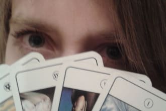 answer your 2 questions, in English or Polish using the Tarot Cards