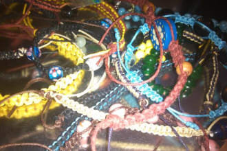 make you a hand made hemp bracelet