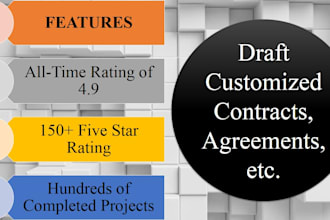 write professional legal contract, legally binding agreement