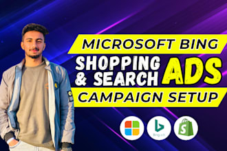be bing shopping and search ads ppc expert for ecommerce and shopify business