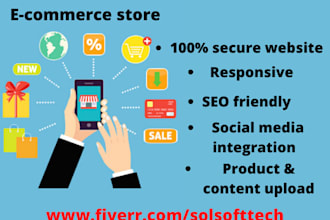 develop wp ecommerce website with woocommerce
