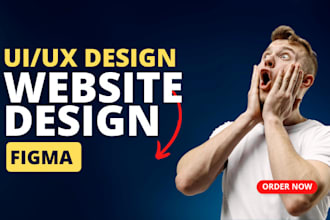 do figma website design or website mockup design using figma