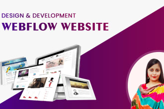 convert figma to webflow, redesign, build responsive website