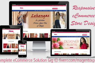 design custom magento 2 multivendor marketplace ecom store like etsy or amazon