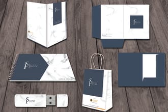 design minimalist stationery branding, tshirt design