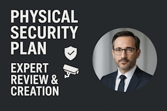 write or alter corporate security management plans and sops