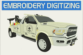 do professional embroidery digitizing dst pes exp jef vp3 fast