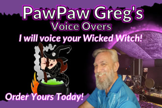 voice your wicked witch voice over