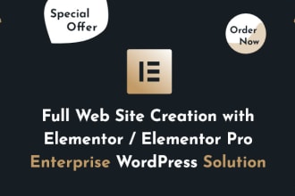 convert psd, adobe xd, figma to elementor wordpress website