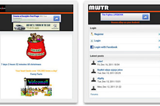 make a social website