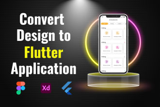 convert your figma design to flutter app