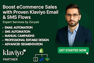 setup klaviyo email and sms marketing flows for ecommerce