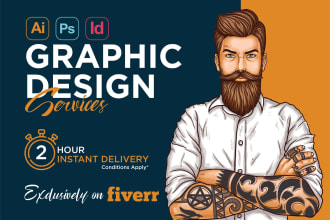 do adobe illustrator, photoshop, and graphic design in eps, pdf, ai, and vectors