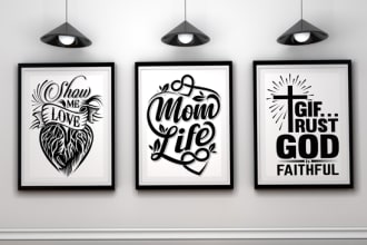do incredible canvas art design for you