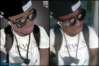 turn your image into catoon