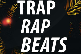 produce your best rap, trap,hip hop beat every style