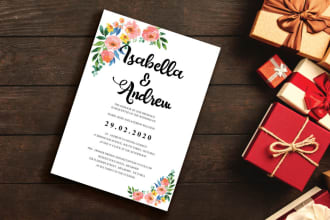design invitation n menu card, online templates, profile n cover photo