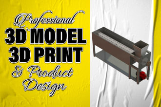 provide 3d modeling and 2d drawing services using solidworks