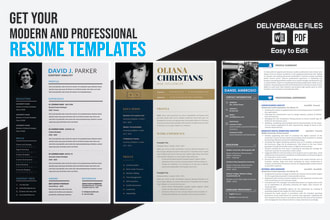 design your resume and provide professional resume writing service