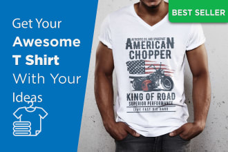 design awesome custom, typography trendy t shirts
