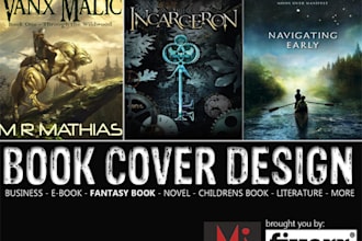 do a professional ebook/book covers of Any Kind