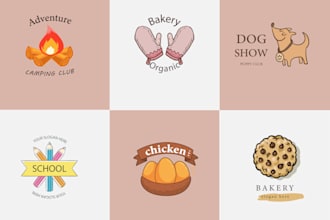 design hand drawn logo