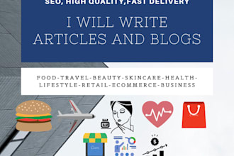 write articles for your blog
