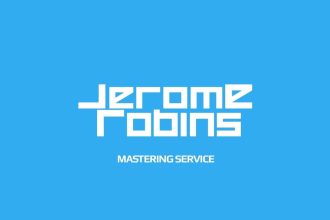 deliver an industry standard house, techno, edm master mastered by jerome robins