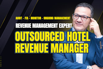 be your outsourced hotel revenue manager