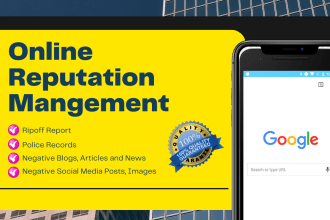 do reverse SEO, online reputation management