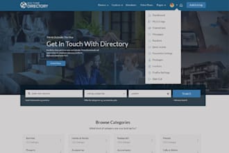 customize directory listing website