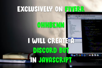 l will create a fast discord bot in nodejs