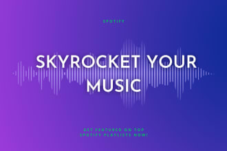 submit your song to curated playlists for maximum exposure