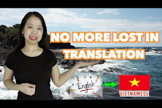 translate from english into vietnamese