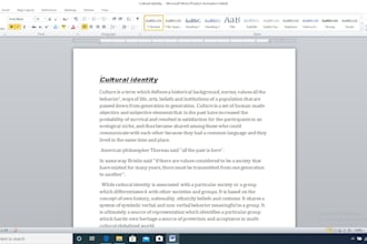 write an article and assignment fore you