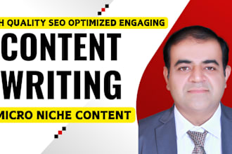 do professional article blog website content SEO writing