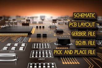 make pcb design pcb layout and circuit schematic