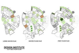 design floor plans, convert 2d plans to cad, rendering and 3d modeling architect