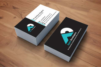 design a beautiful visiting card, stylish business card