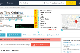 do extract data from yellow pages and web directories