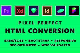 do figma to wordpress, HTML bootstrap 5  sass