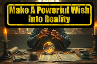 cast a powerful spell to make your wish come true