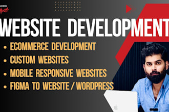 do website development and be your full stack web developer
