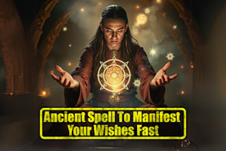 cast a powerful mayan wiccan or ancient spell to manifest your wishes fast