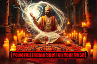 cast an extremely powerful indian spell on your wish