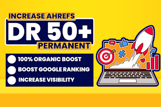 increase domain rating ahrefs DR 70 with premium guest post seo backlinks