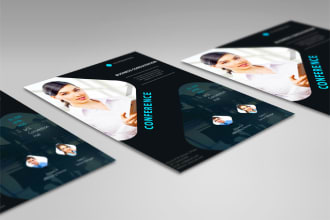 design eye catching flyer poster voucher product card