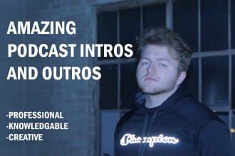 create a custom intro, outro, jingle song for your podcast