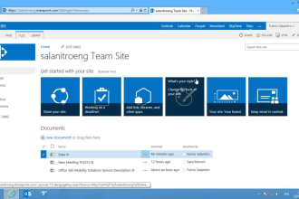 setup sharepoint online and onedrive for business