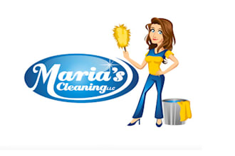 do unique cleaning and maintenance logo design